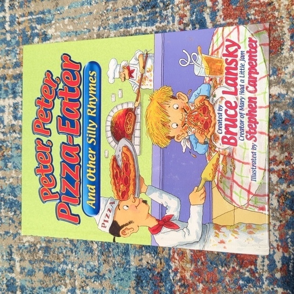 Bruce Lansky Peter, Peter, Pizza Eater Hardback Book - 2006 - Picture 1 of 8